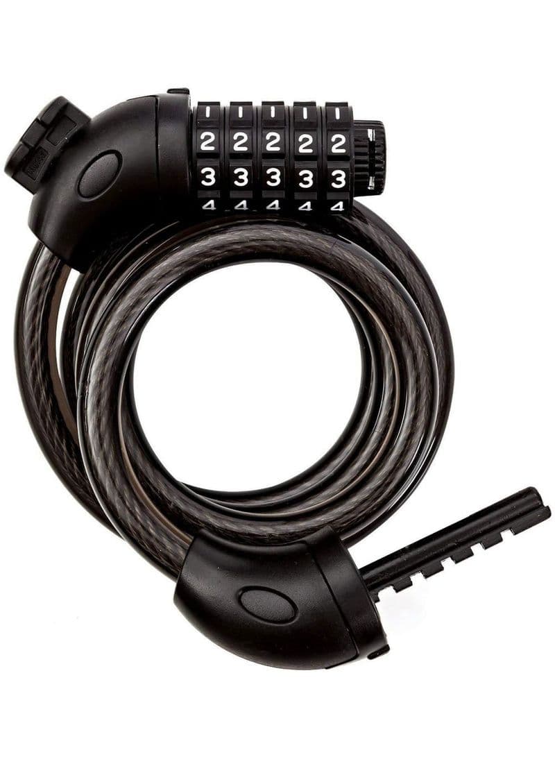 5-Digit Code Combination Bike Lock Cable 1.2meter