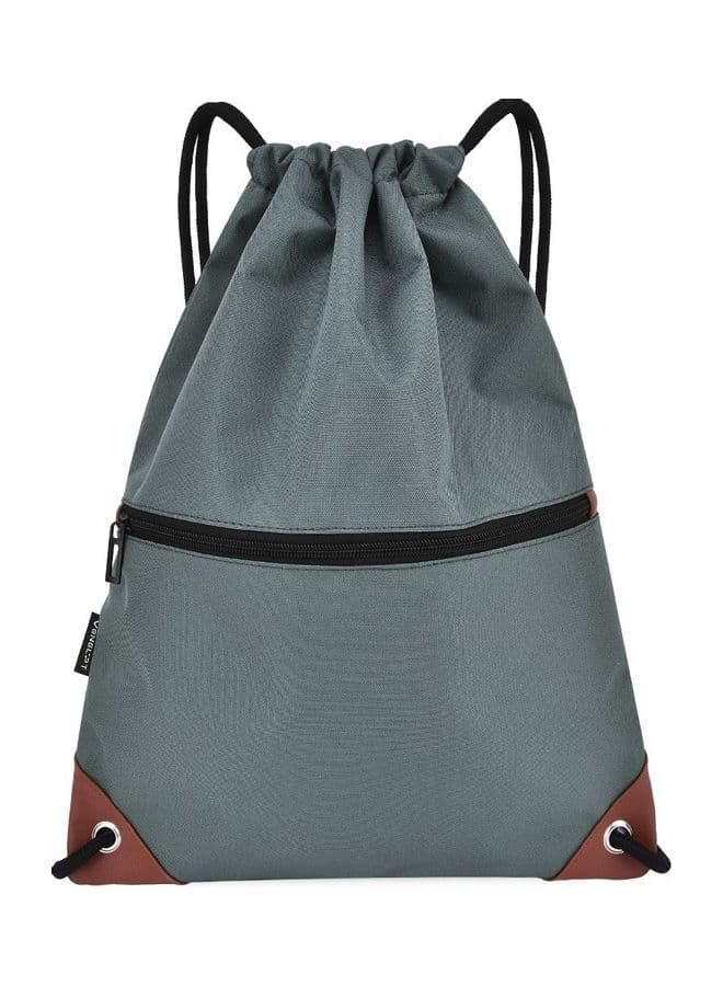 Gym Sack Drawstring Backpack Water-Resistant 43x33x1cm 43x33x1cm