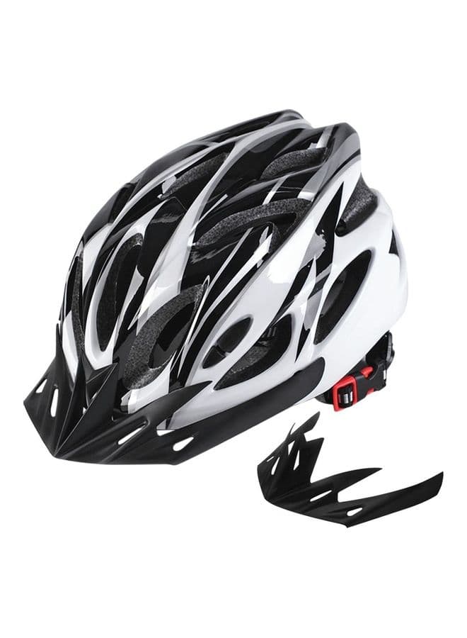 Lightweight Bicycle Helmet With Visor 27x25x15cm 27x25x15cm