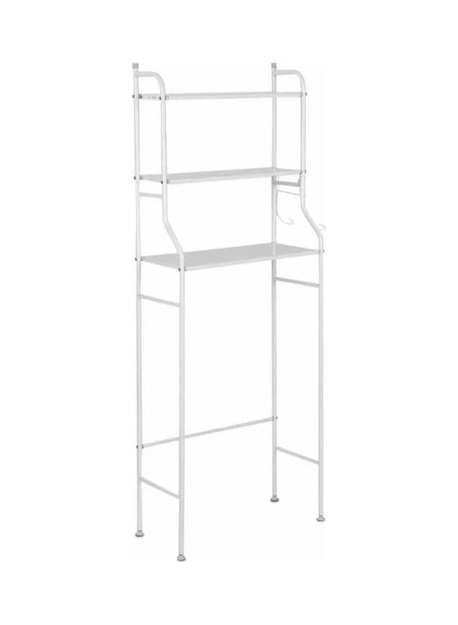 Bathroom Storage Rack White 50*25*160cm
