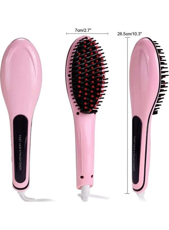 HQT-906  Hair Straightener Pink
