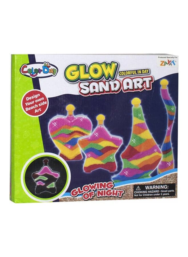 Glow Sand Art Glowing Of Night 9.2x25.2x28.6cm