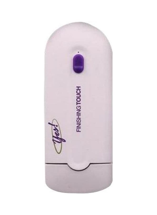 Laser Hair Removal Finishing Touch Epilator White/Purple