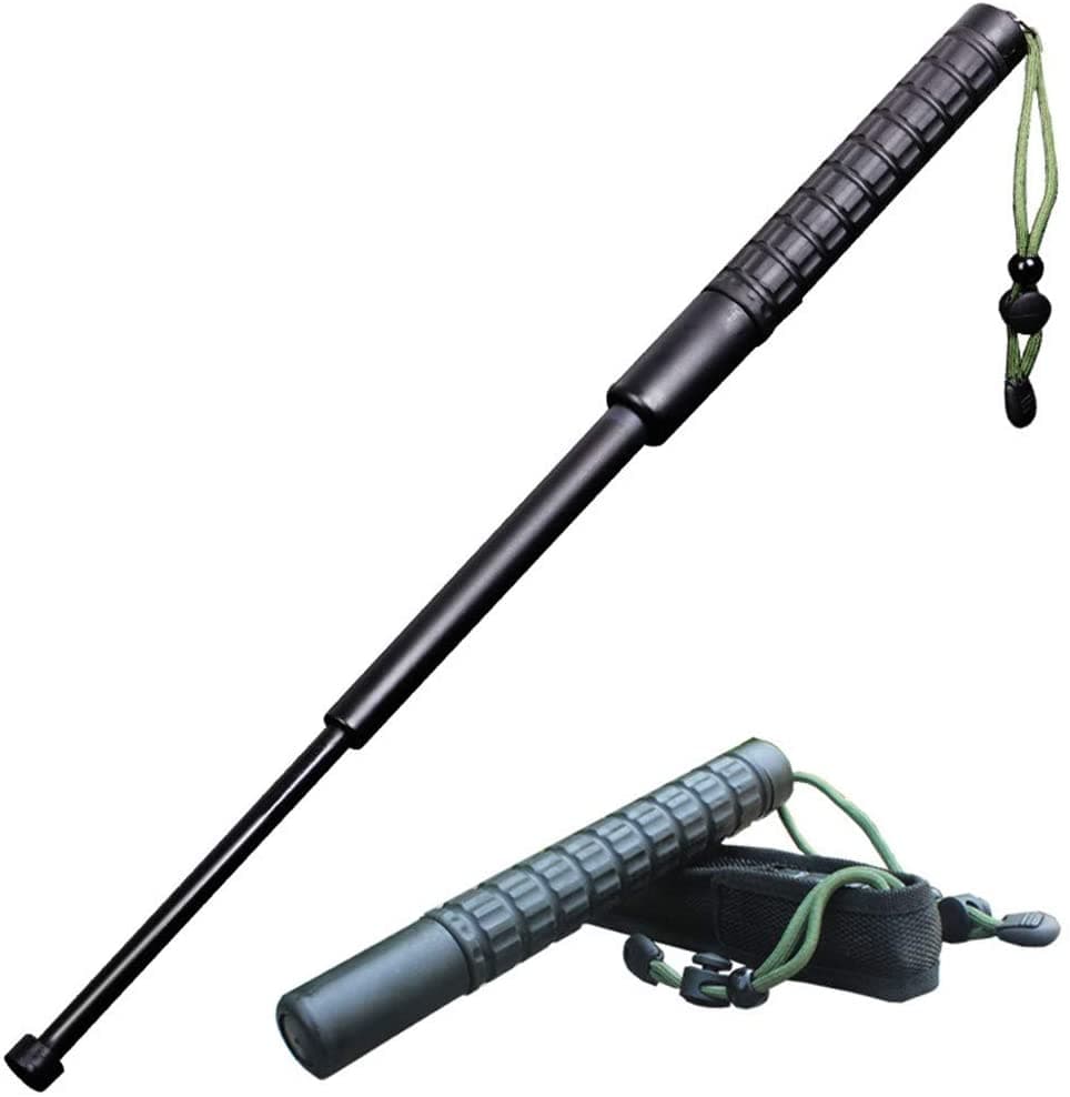 Telescopic And Long Section Folding Self-defense Stick 28cm 28cm