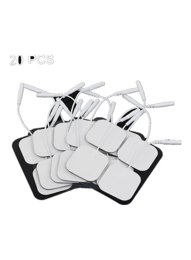 20-Piece Self Adhesive Physical Therapy Electrode Pads