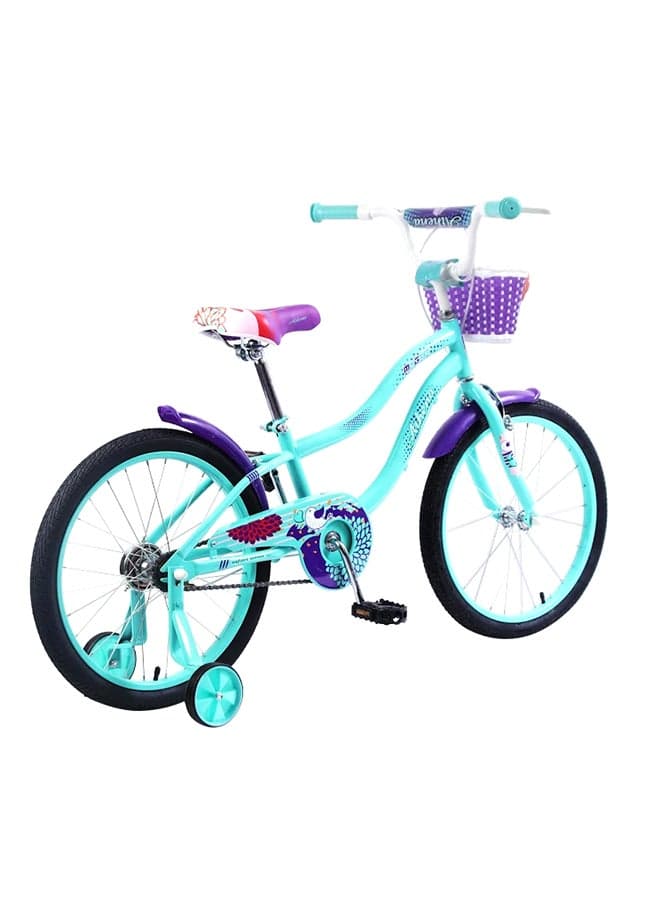 Athena 20-Inch Kids Bike | 20-Inch Wheel Size | Adjustable Seat | Green Color 20inch