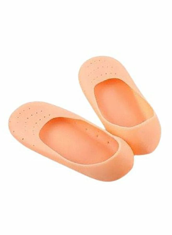 Heel Crack Guard Silicone Foot Gel Socks