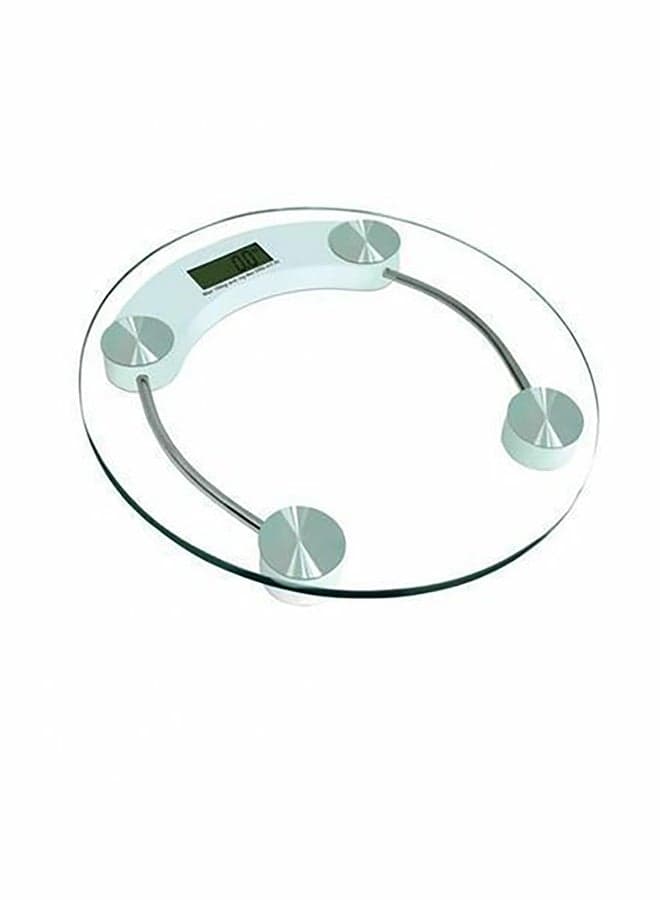 Round Glass Portable Digital Scale