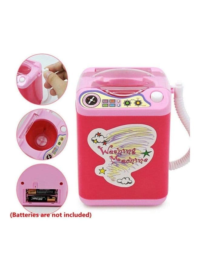 Electric Makeup Brushes Cleaner Rose Red