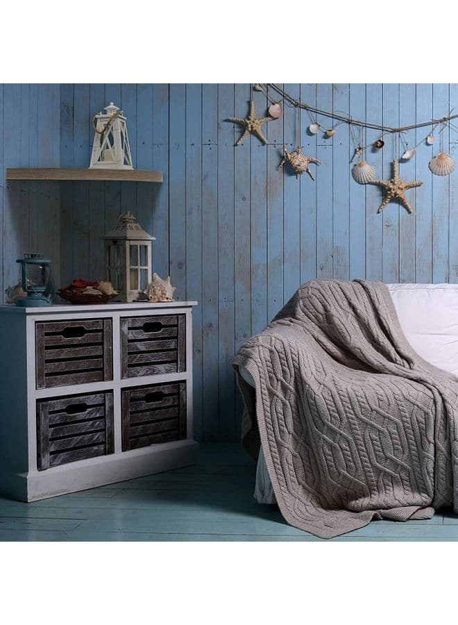 Corner Wall Shelves Oak 30×30cm