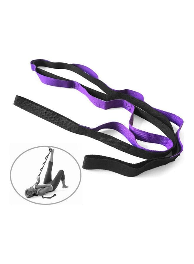 Yoga Strap For Stretching Adjustable D Ring Belt