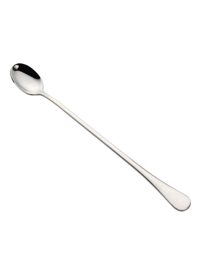 Long Handle Tea Spoon Silver 9inch