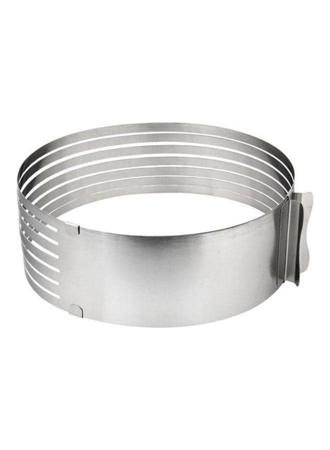Stainless Steel Cake Cutter Slicer Silver 0.234kg