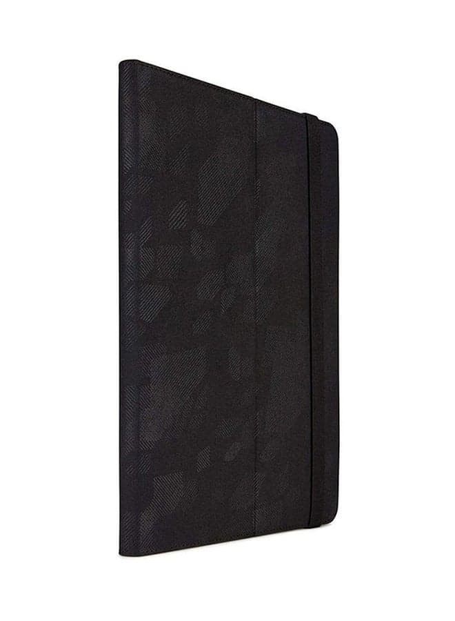 Universal Super Fit Folio Case For 9-10 Inches Tablets Black