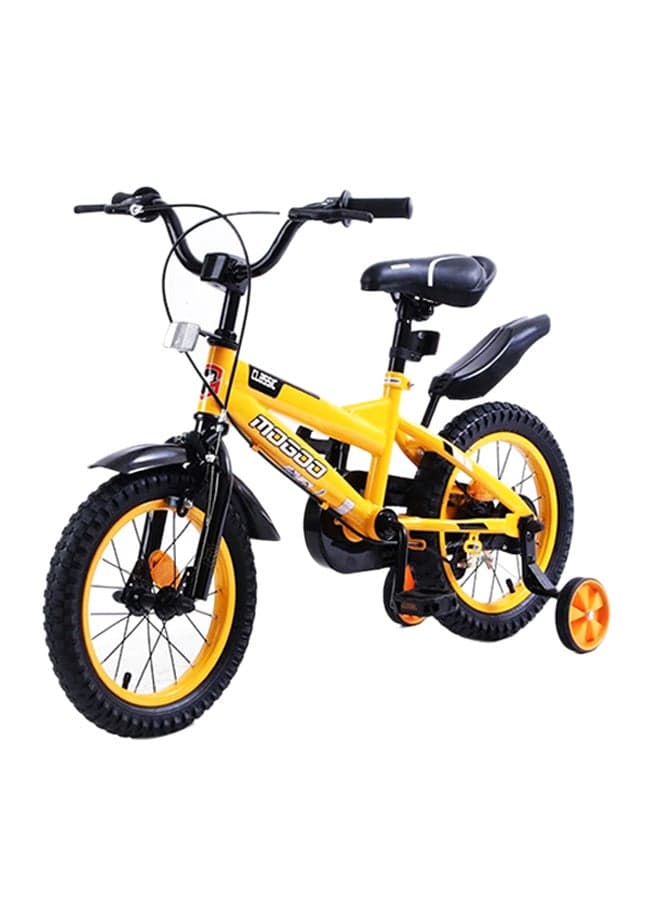 Classic 14-Inch Road Kids Bike | 14-Inch Wheel Size | Adjustable Seat | Yellow Black Color 14inch