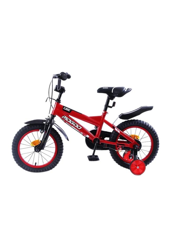 Classic 14-Inch Road Kids Bike | 14-Inch Wheel Size | Adjustable Seat | Red Black Color 14inch