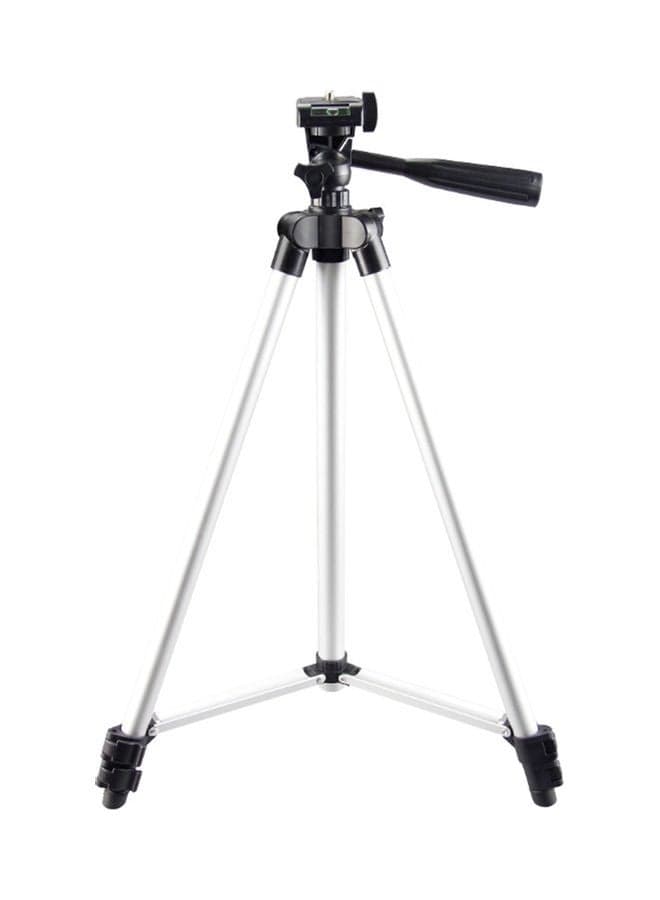 3-Section Tripod Stand Silver/Black