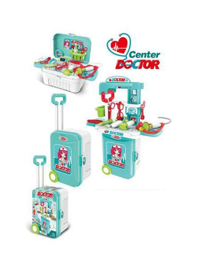 2-In-1 Little Doctor Play Set With Trolley