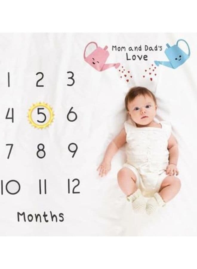 Neutral Personalized Photography Background Blankets