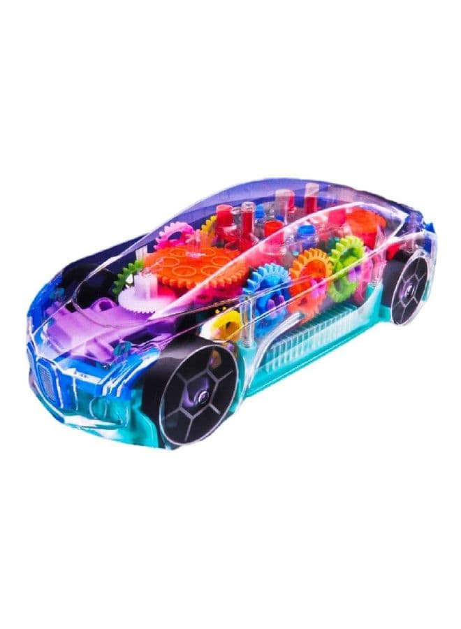 Transparent Educational Mechanical Car Toy