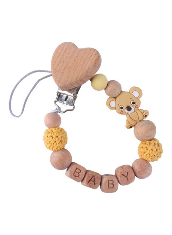 Cartoon Design Anti Lost Pacifier Chain (0-3 Months)