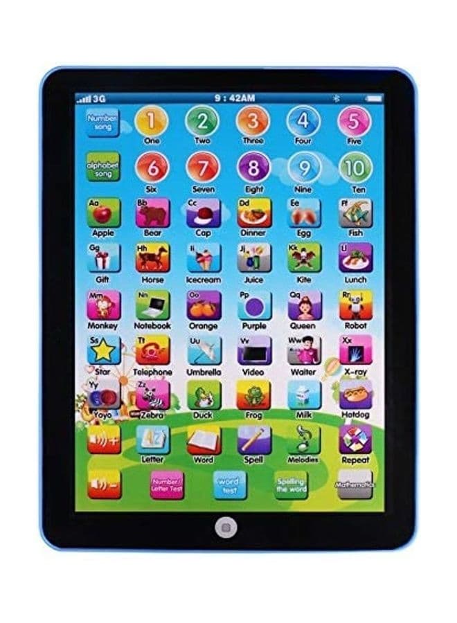 Learning Tablet Toy 18.4x14.3x1.8cm