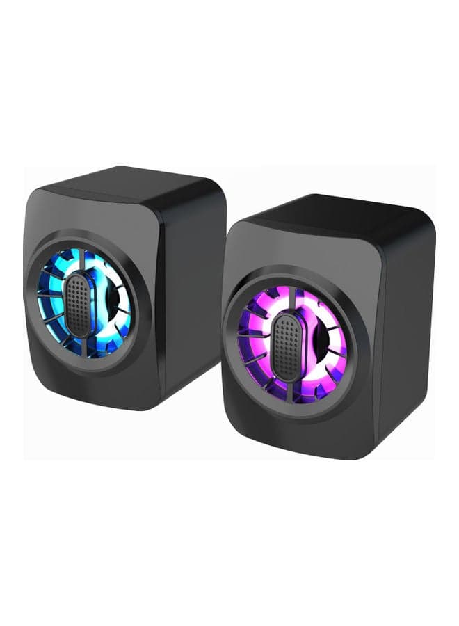 Portable Mini RGB Speaker Black