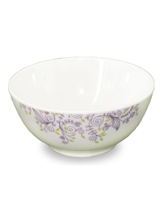 Melamine Bowl White/Purple/Green 3.5inch
