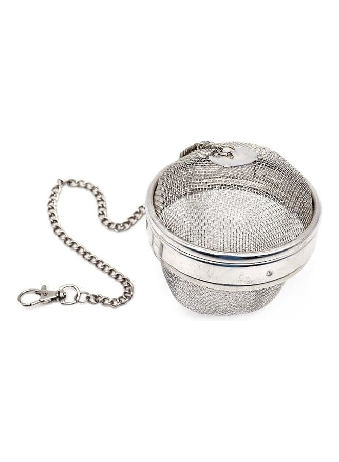 Stainless Steel Tea Ball Silver 9cm