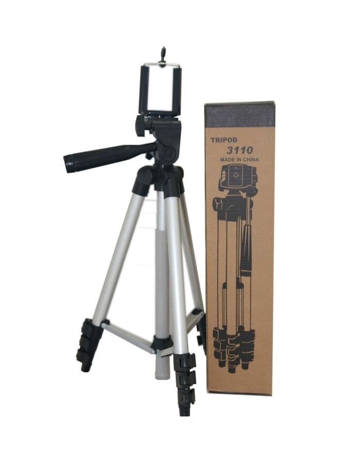 Tripod For Mobile Silver/Black