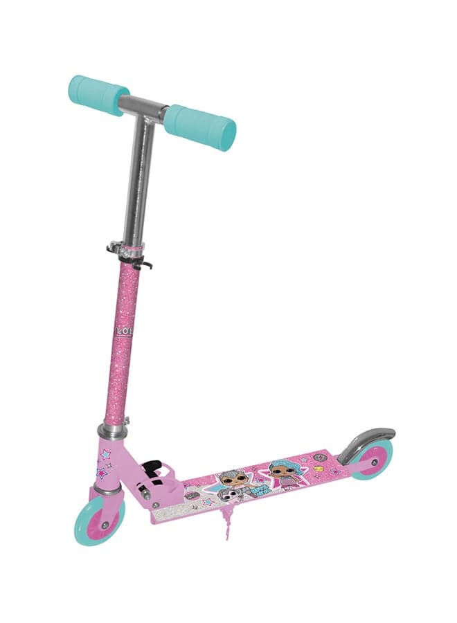 Wheel Foldable Kick Scooter Multicolour
