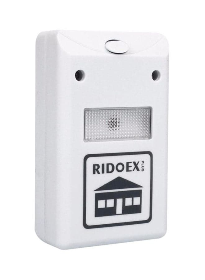 Ultrasonic Pest Repeller White 10x6x5centimeter