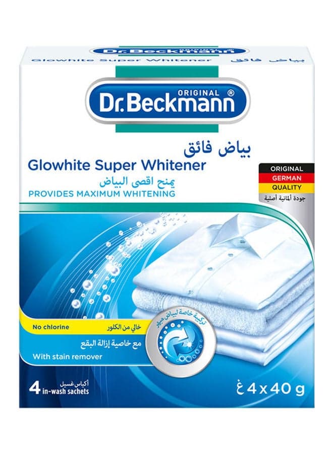 Glow White Super Whitener 4 Sheets 40grams