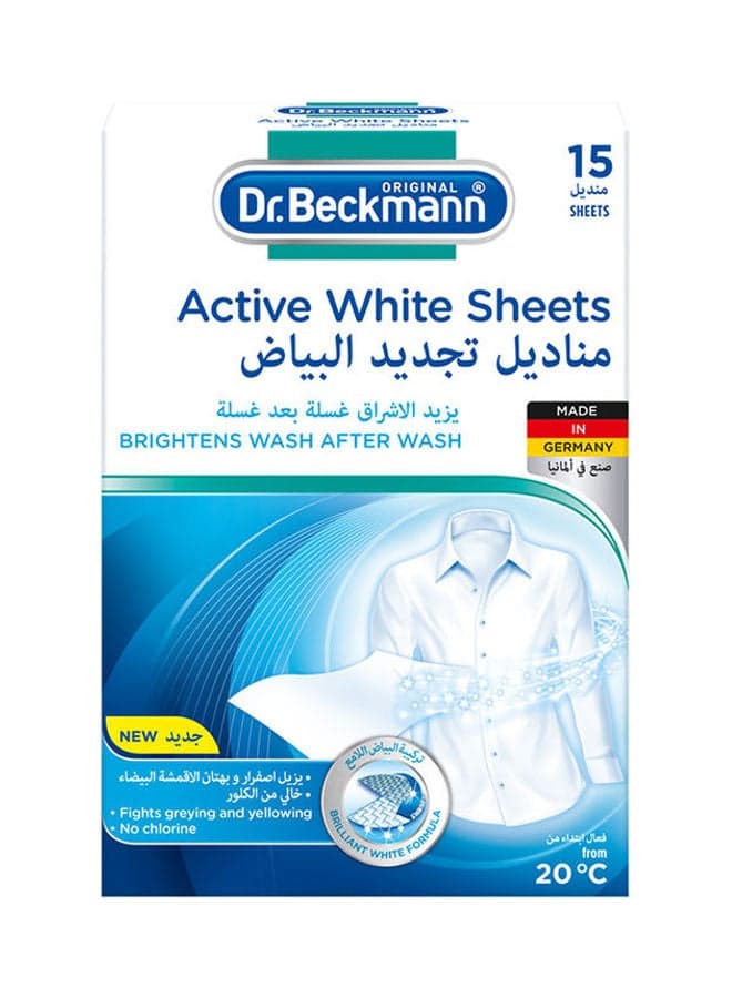 Active Whitening 15 Sheets