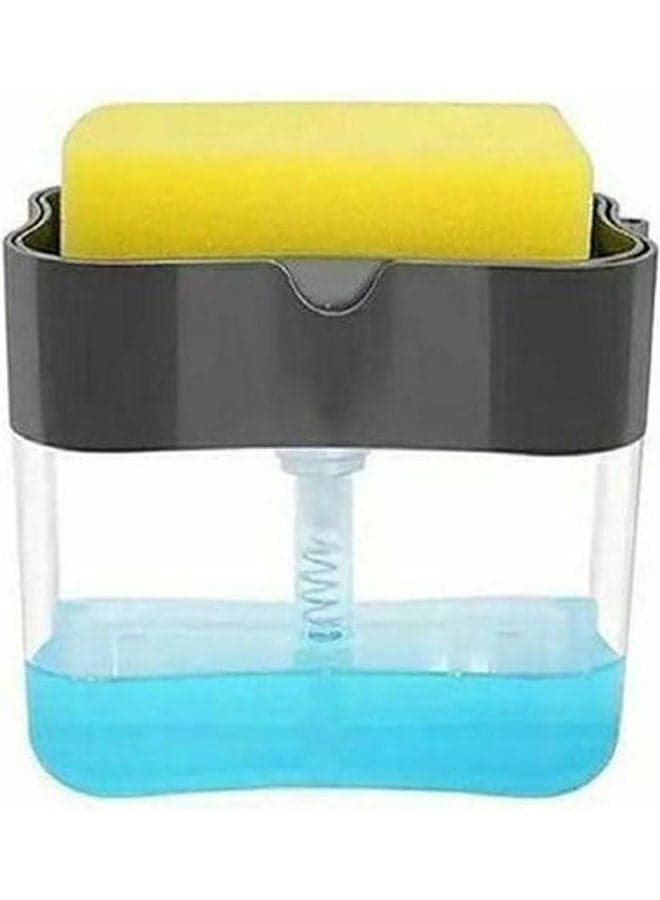 Dispenser, liquid soap pump and sponge holder Multicolour