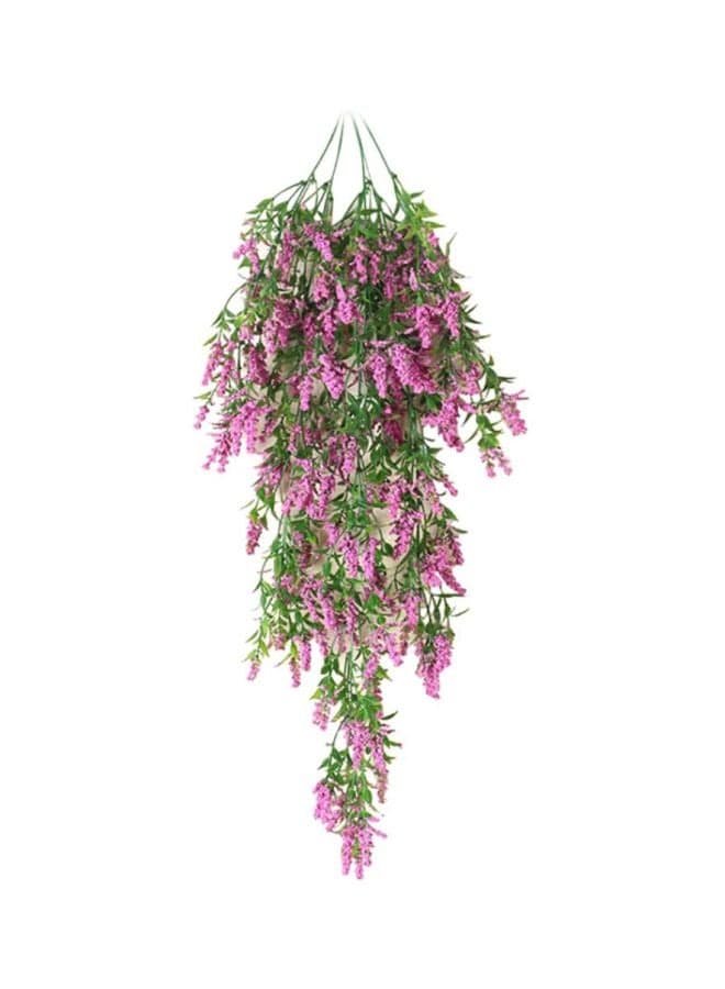 Artificial Lavender Hanging Vine Flower Purple/Green One Size