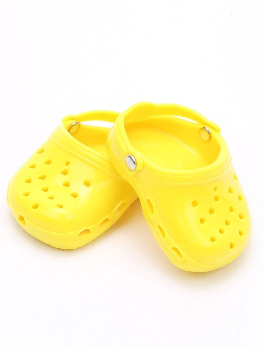 Pair Of American Doll Beach Sandals One Size