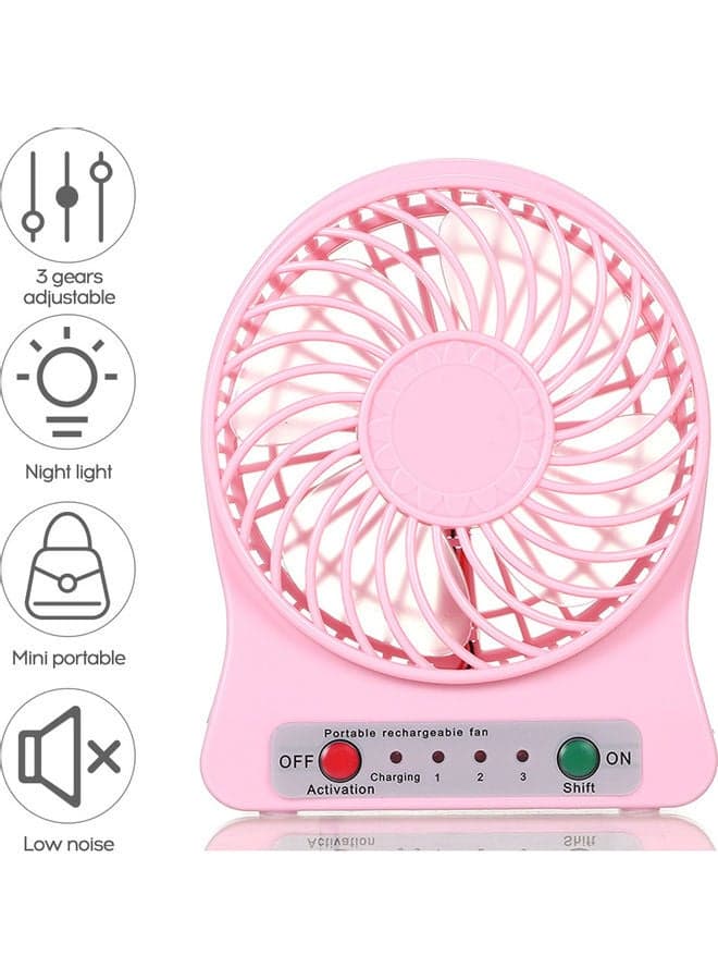 Mini Desk USB Fan H32755P_JX Pink
