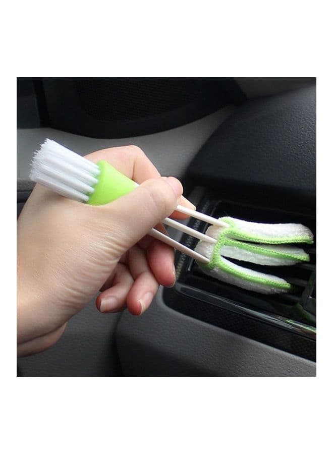 Car Air Conditioning Cleaning Brush Green 8.5 x 2.8 x 2cm