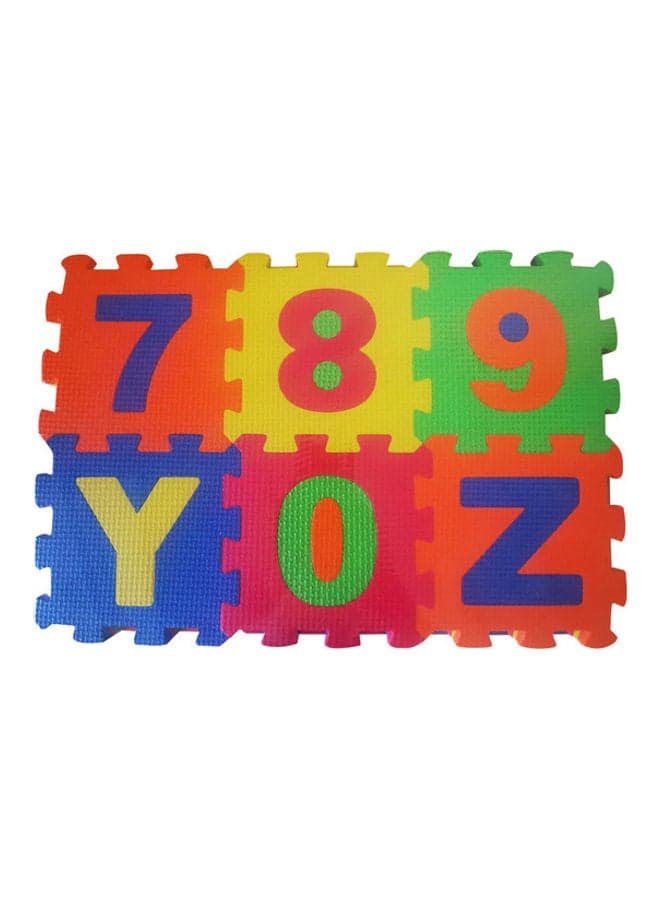 Alphabet And Number Puzzle Mat