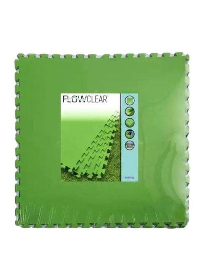 9-Piece Flowclear Pool Floor Protector 78x78cm