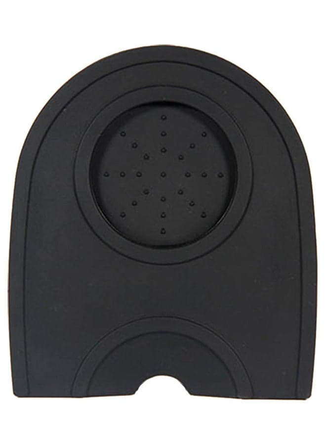 Non-Slip Flexible Tamper Mat Holder Espresso Black