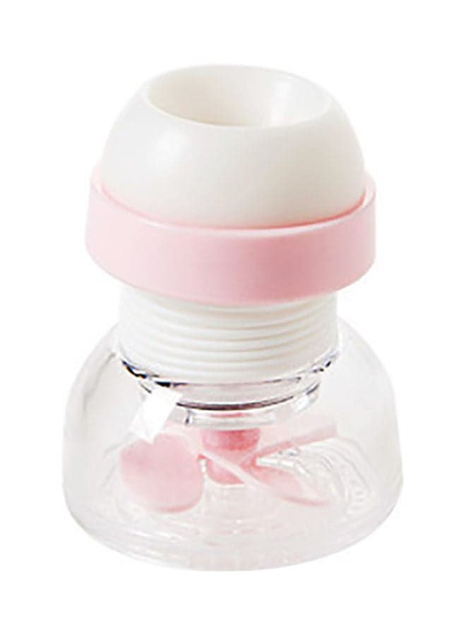 Home Kitchen Faucet Water Saving Economizer Splash Proof Device Filter Valve Pink 20x10x20cm