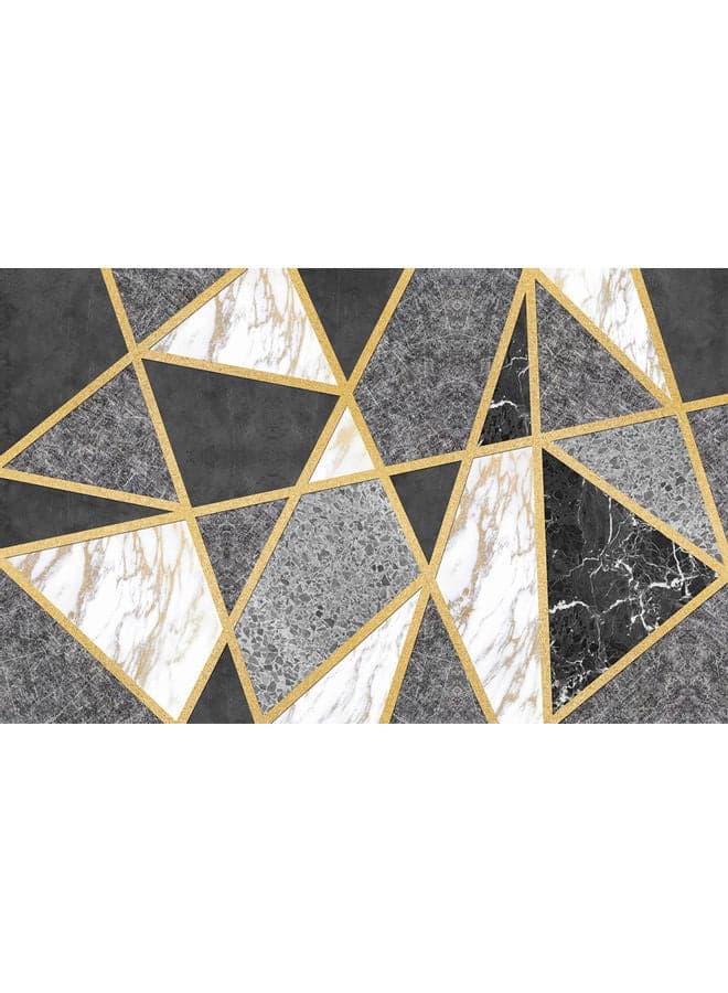 Interior Remodeling Warm Living Luxurious Modern Rectangular Anti-Slip Carpet Polypropylene Multicolour 140x200cm