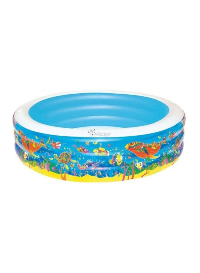 Inflatable Play Pool 152.4x50.8cm 152.4x50.8cm