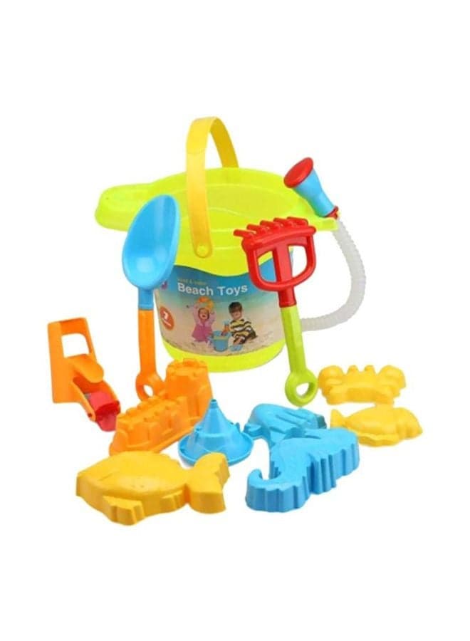 7-Piece Beach Bucket Kids Toy Set