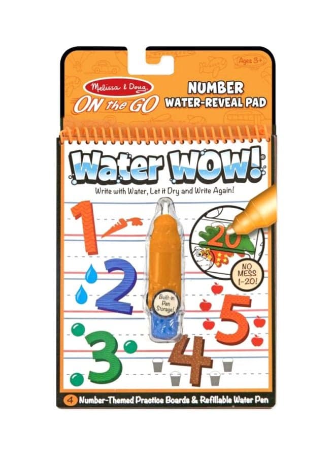 Water Wow! Numbers Water-Reveal Pad 5399