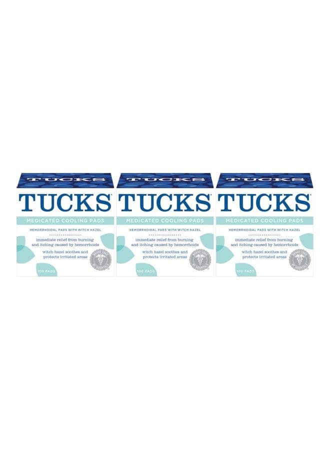 Pack Of 3 Medicated Cooling Pads