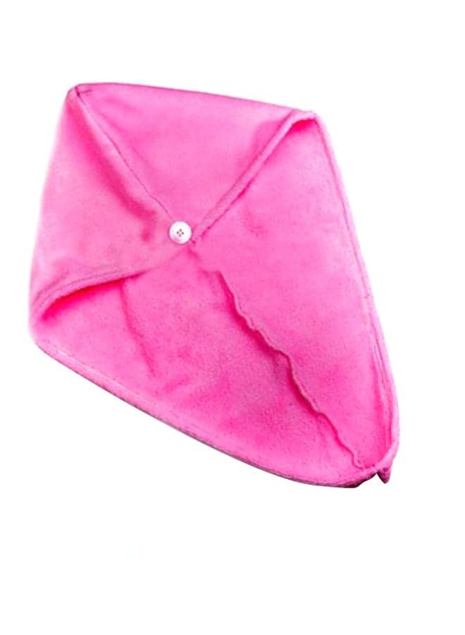 Magic Dry Hair Towel Pink 65x25cm