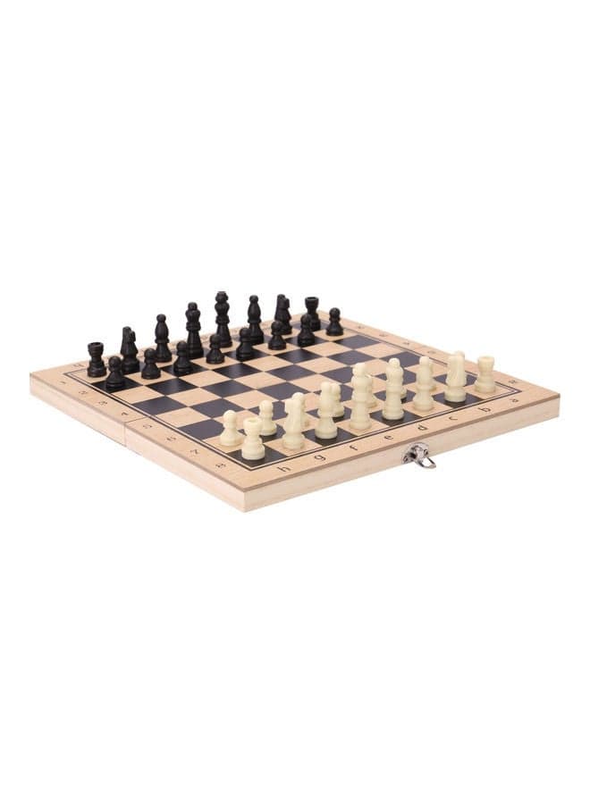 Folding Wooden Three-in-one Suit Chess Board